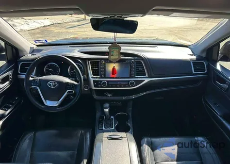 2018 Toyota Highlander Limited Platinum из США, поврежденный, VIN 5TDDZRFH5JS894388